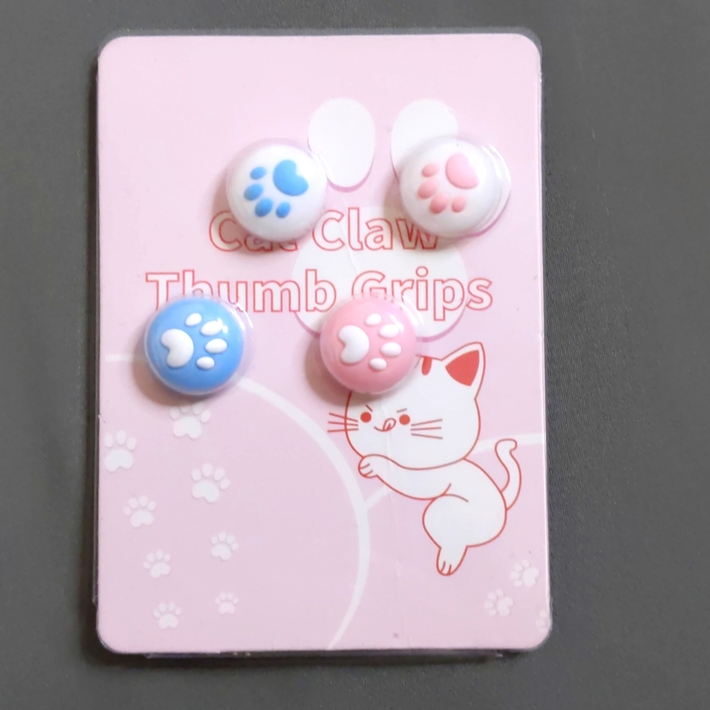 Cat claw thumb grips for controller